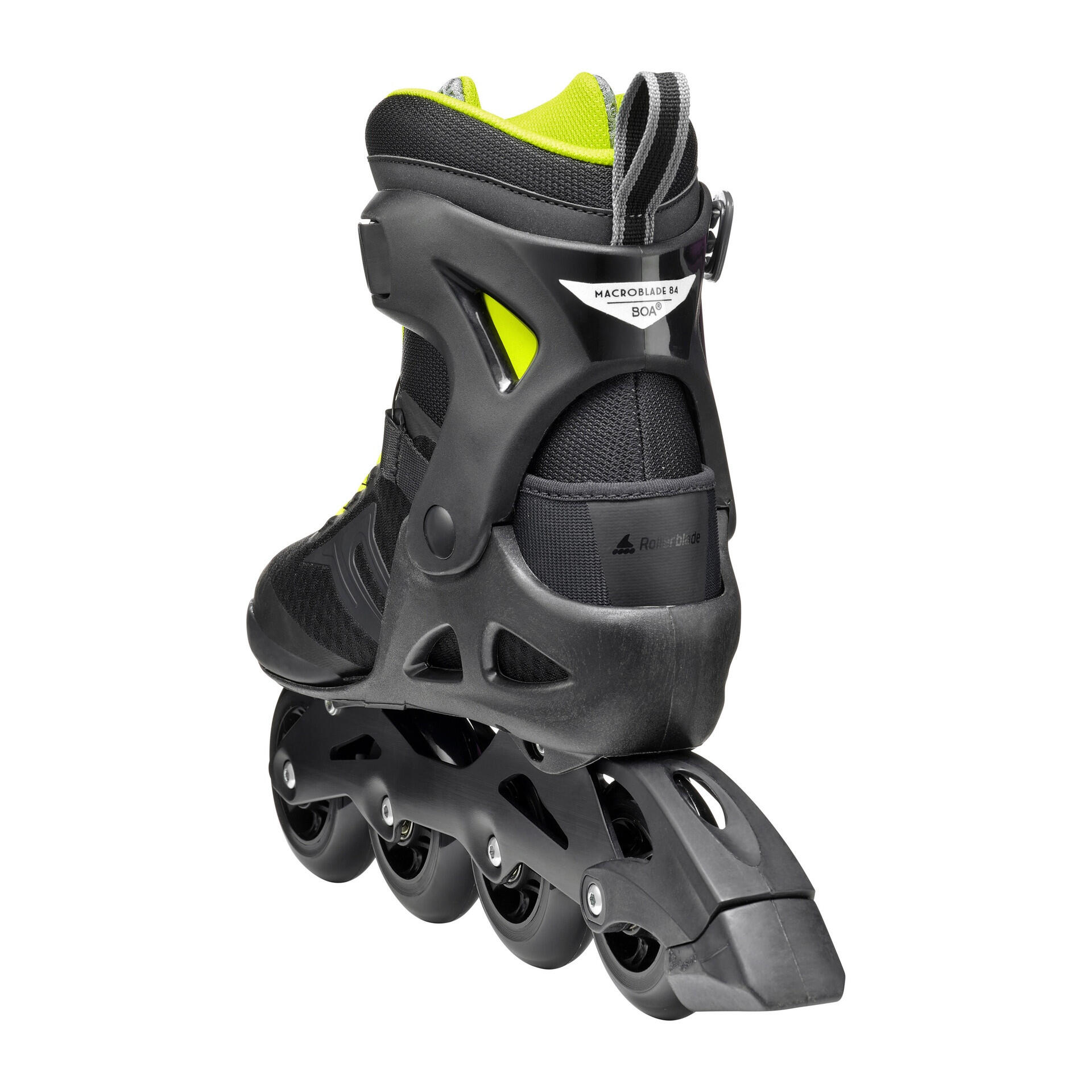 ROLLERBLADE MACROBLADE 84 BOA, NEGRO/LIMA, 45.5/46 5/6