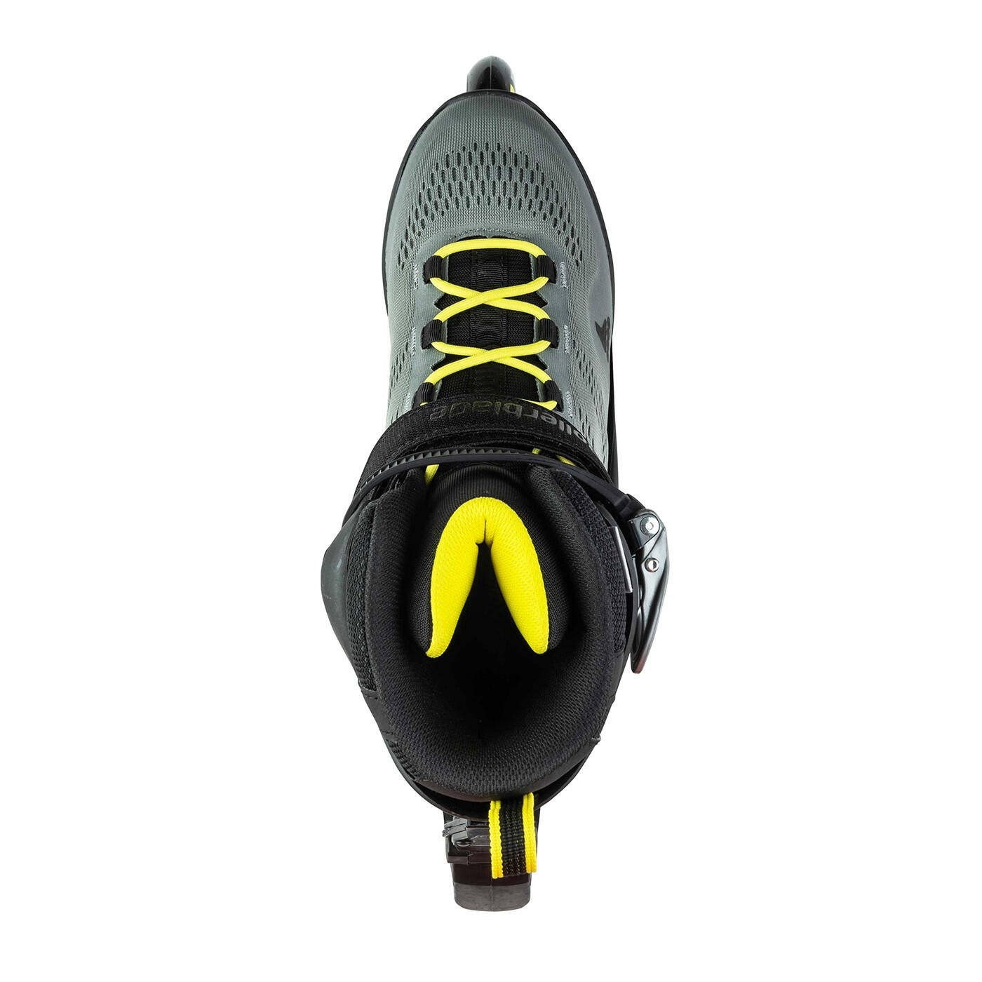 ROLLERBLADE Roller Fitness Macroblade 80 ABT Argent Jaune Neon 4/5