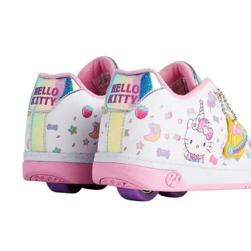 HEELYS x HELLO KITTY Chaussure à roulettes Split X2 HKC (HE01529100) Blanc Rose 4/6