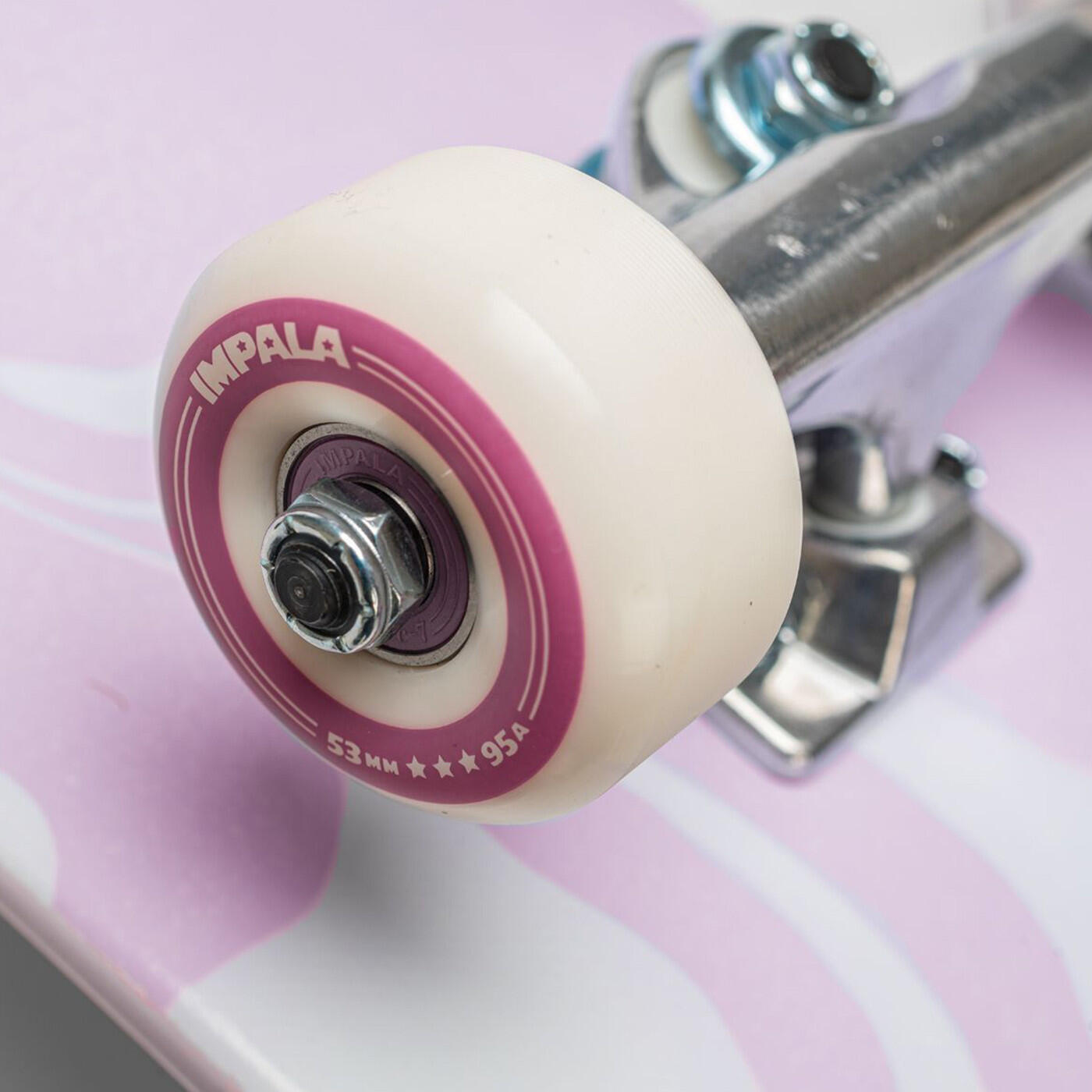 IMPALA ROLLERSKATES Skateboard complet COSMOS 8.25 Pink 3/6