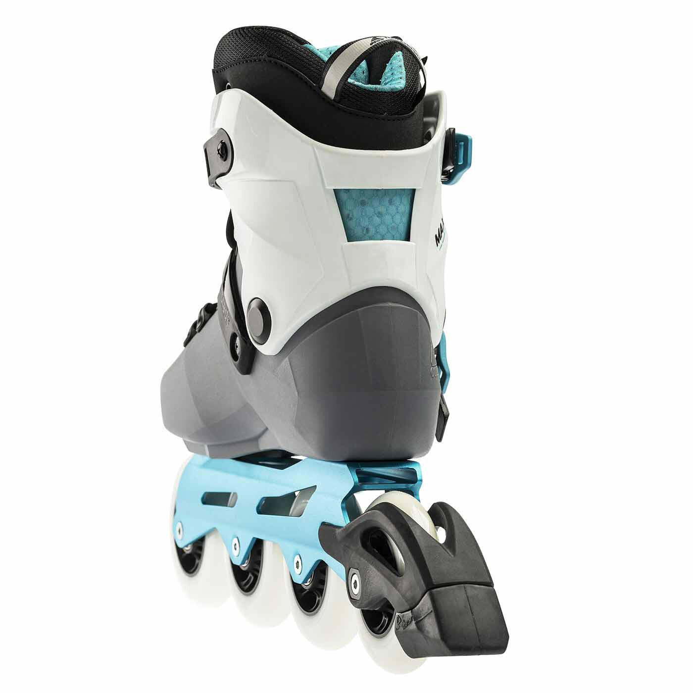 ROLLERBLADE Roller Freeskate Maxxum XT W Anthracite Bleu Aqua 3/6