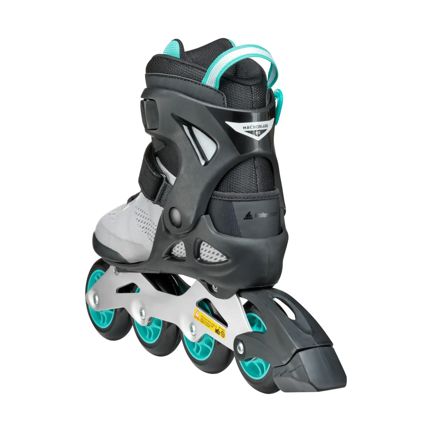 ROLLERBLADE Roller Fitness Macroblade 80 W Gris Bleu Sarcelle 5/7