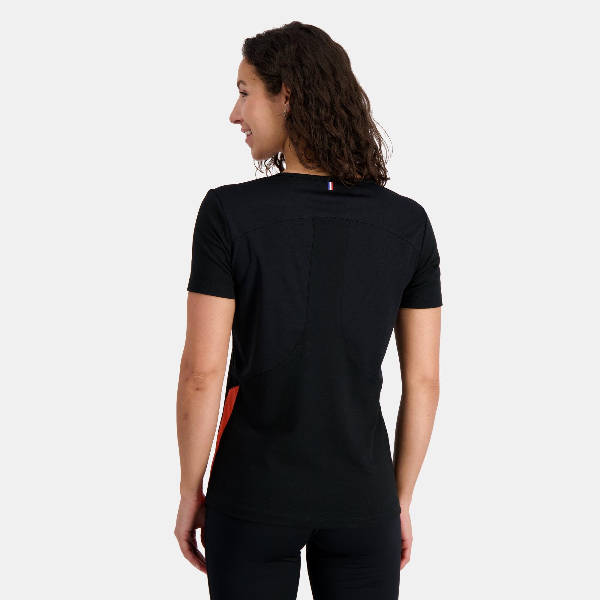 Maillot de Sport Noir Femme Le Coq Sportif Training 5/5