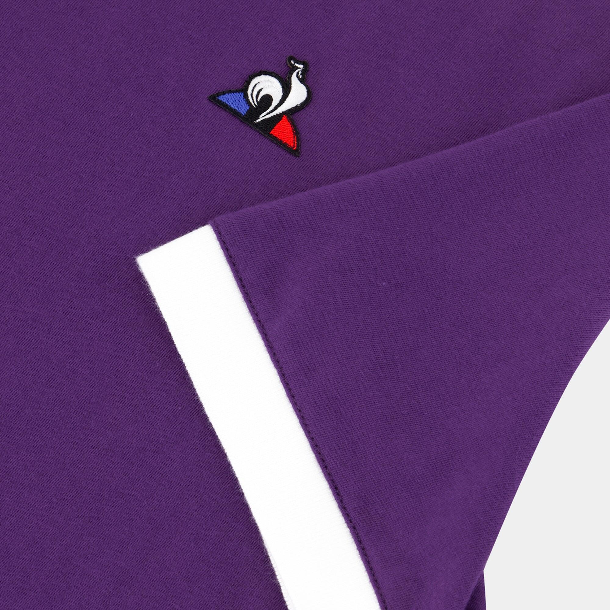 T-Shirt Violet Homme Le Coq Sportif Tee 4/4