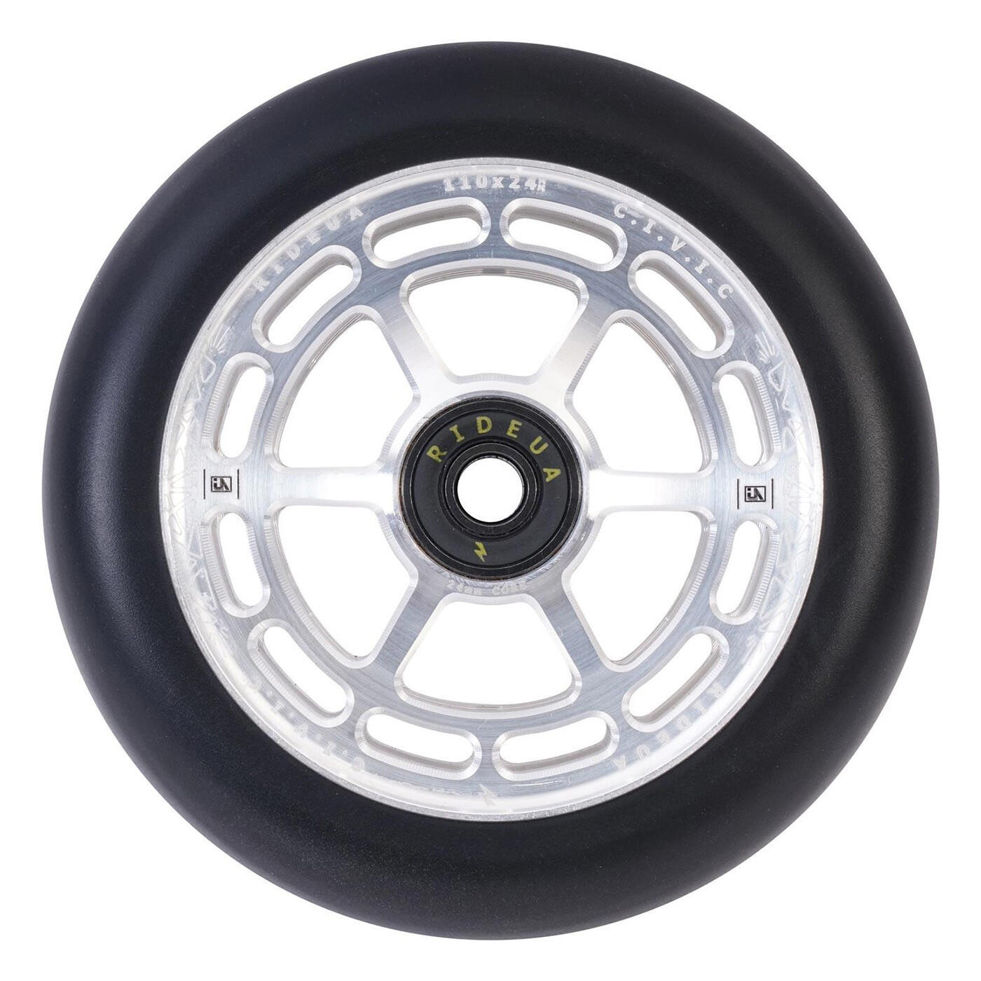 URBANARTT Roue Civic 110x24mm Stone Black [x2] 5/6