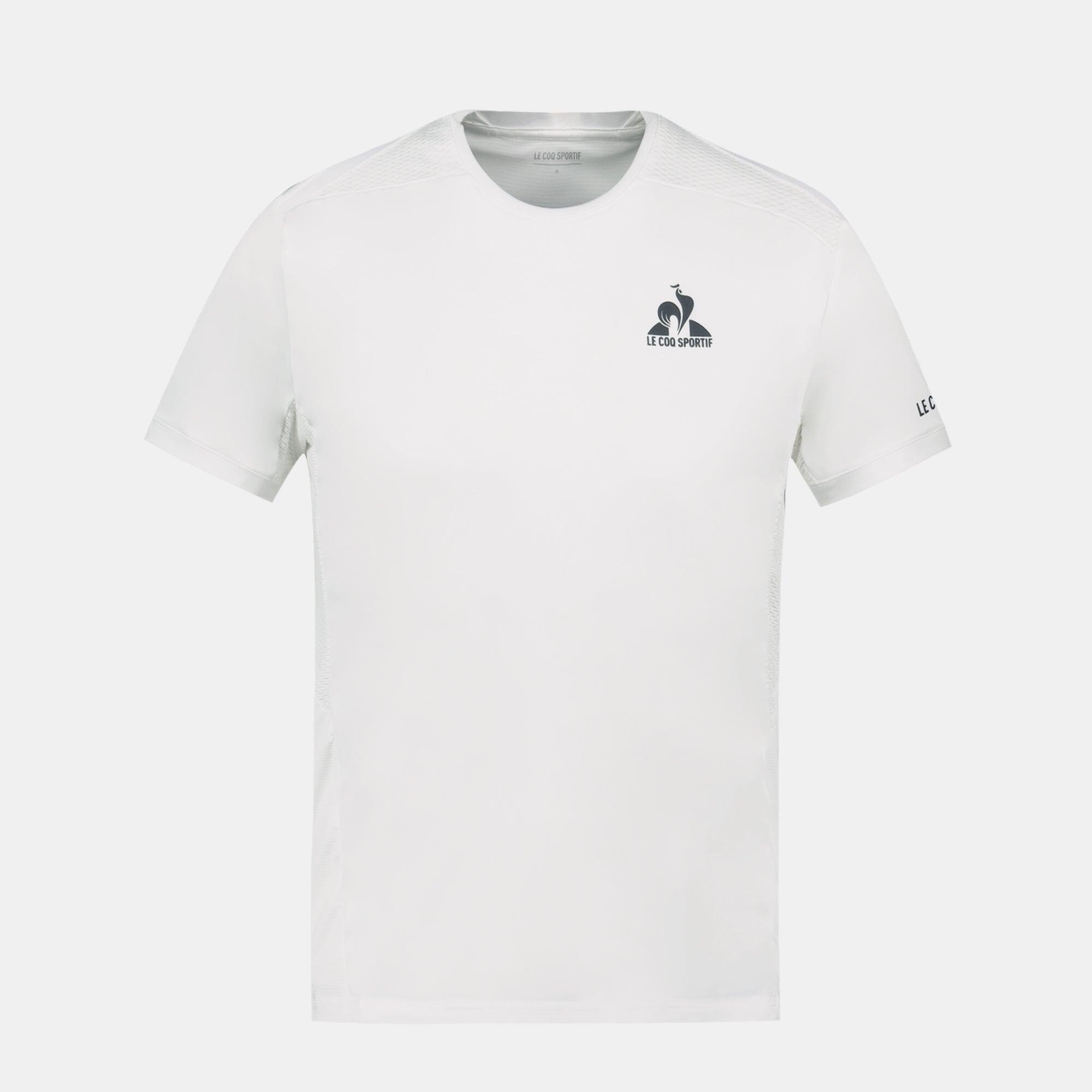 Le Coq Sportif Tennis Pro Sportshirt Weiß für Herren 4/5