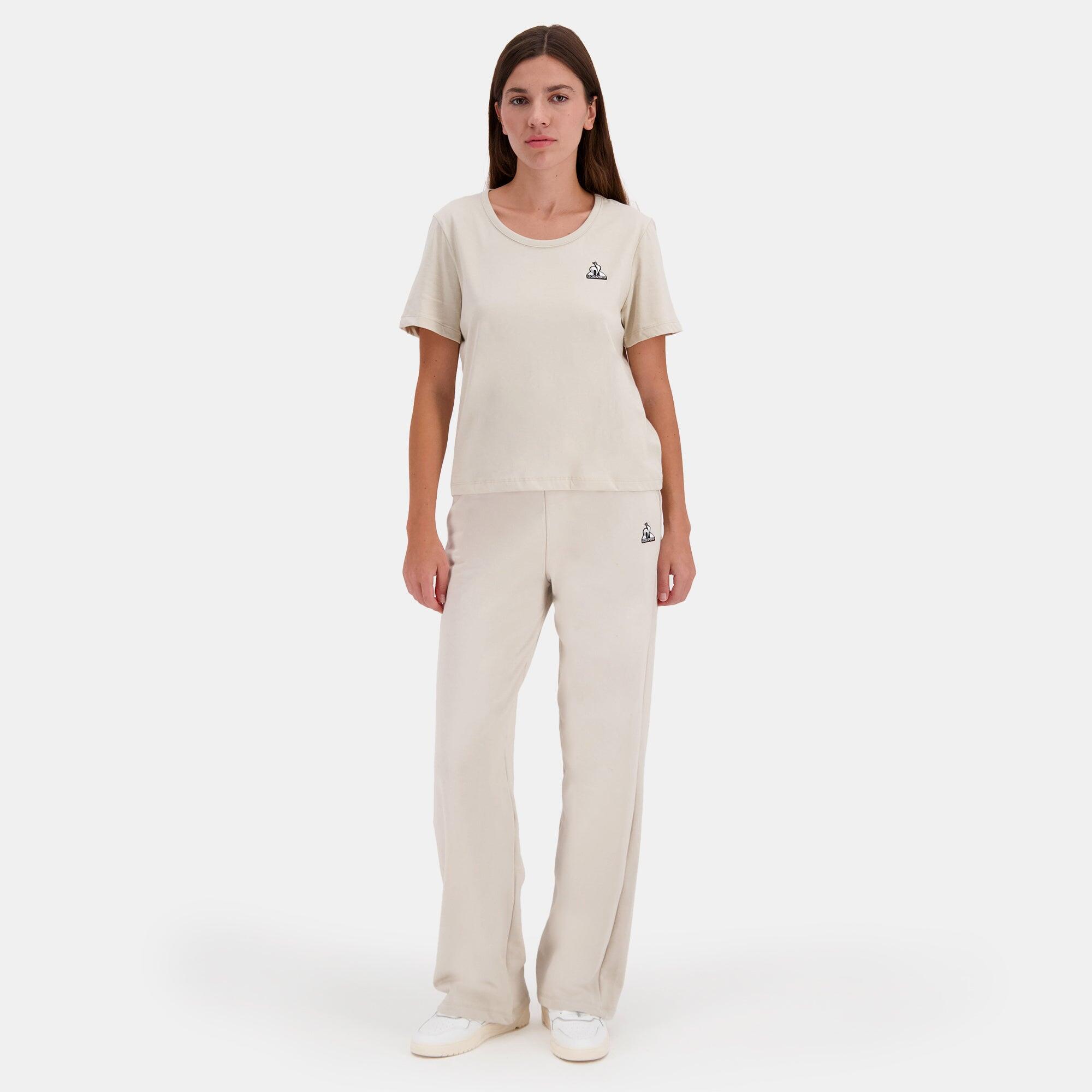 Camiseta Beige de Mujer Le Coq Sportif Contemporánea 5/5