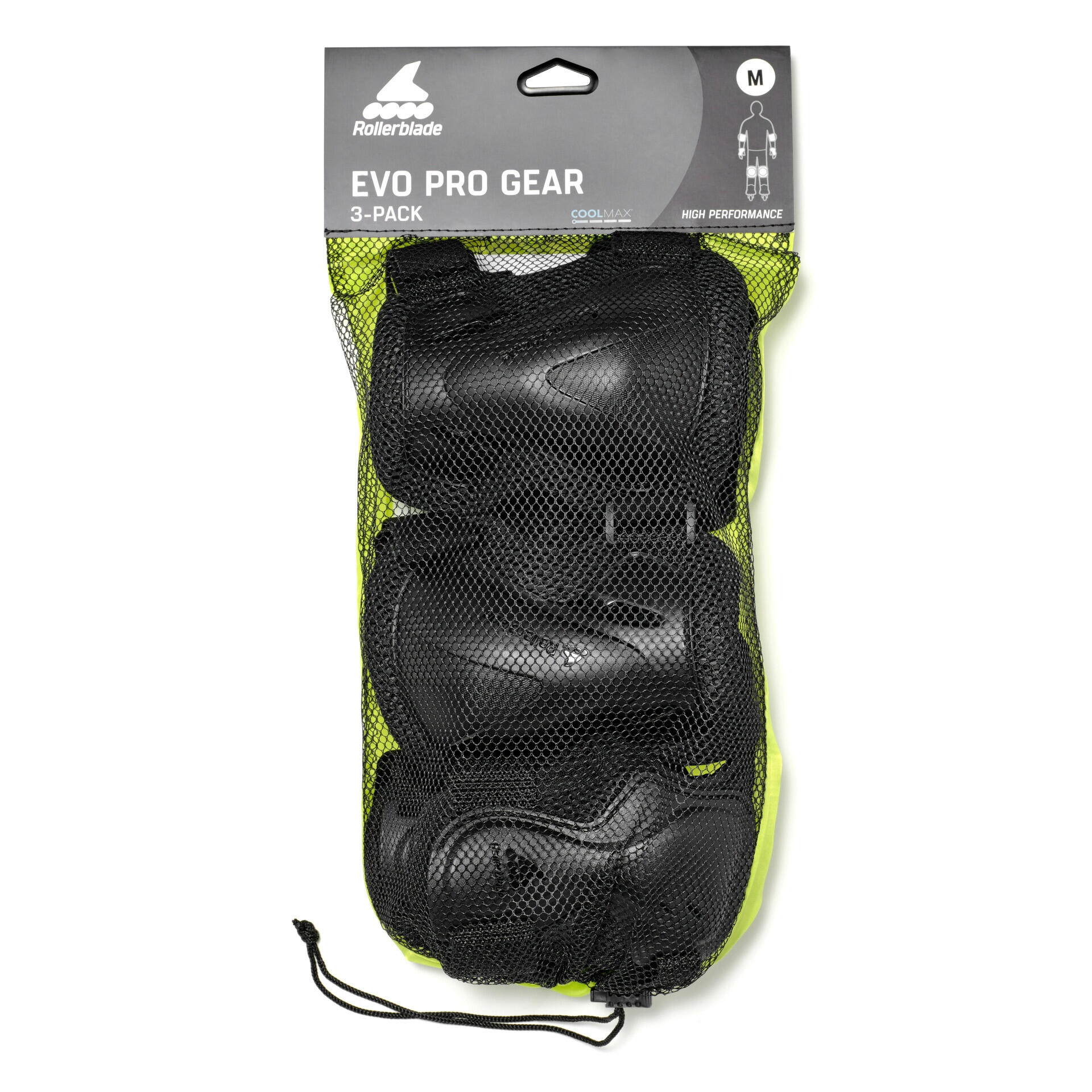 ROLLERBLADE 3er-Schutzset Evo Pro Gear Schwarz 4/6