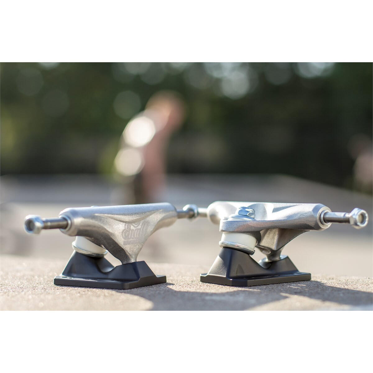 ENUFF Trucks Decade Pro Satin 139mm Naturel Noir [x2] 5/6