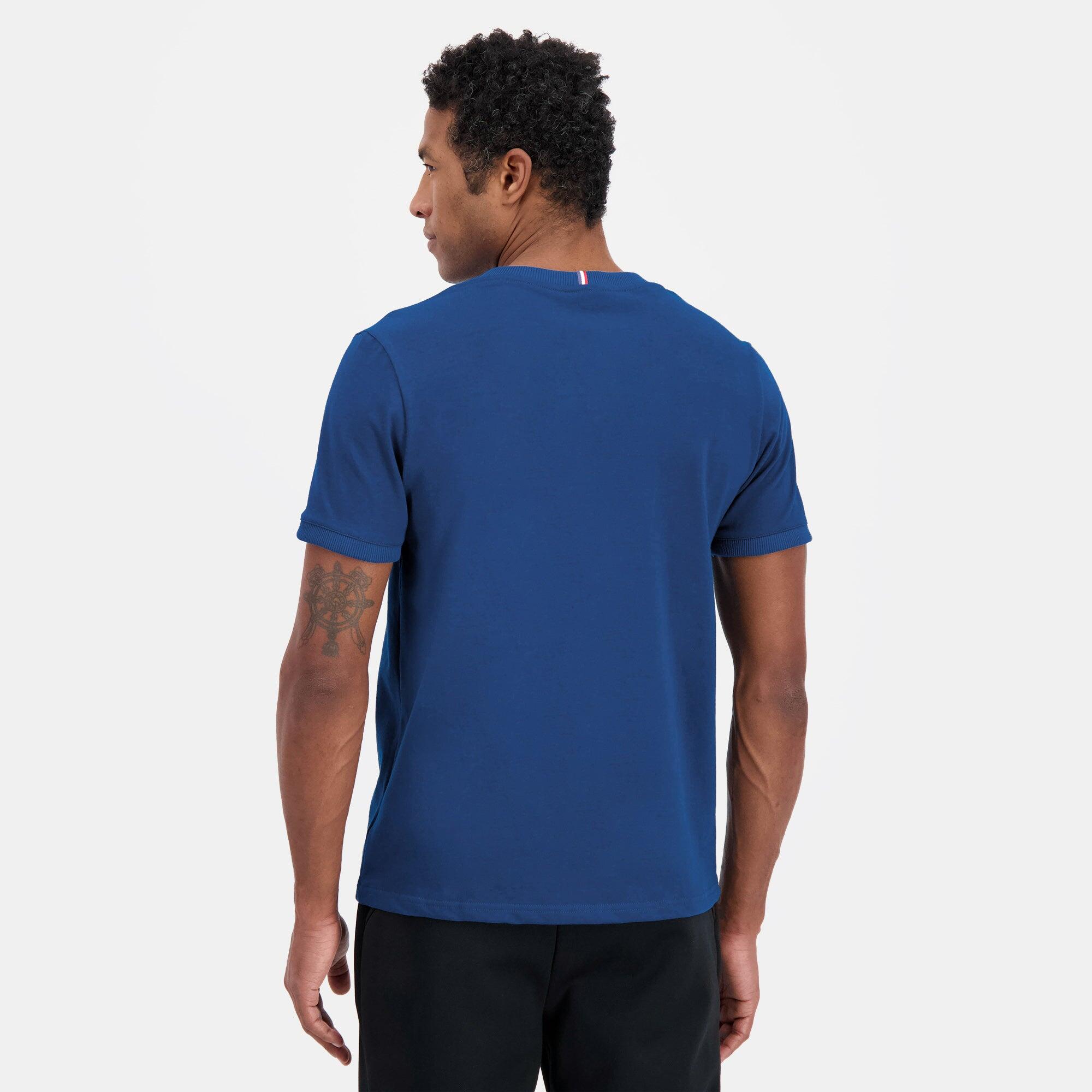 Le Coq Sportif Herren T-Shirt Perf Blau 4/5