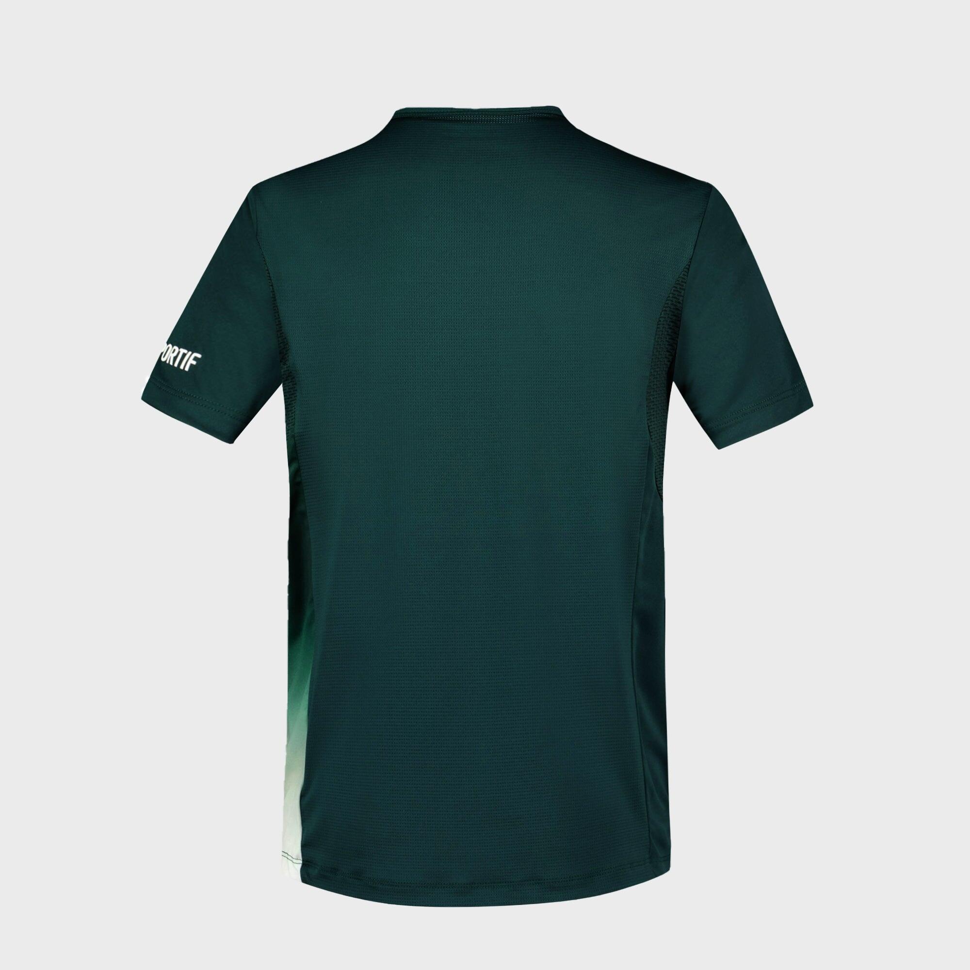 Camiseta Verde Niño Le Coq Sportif Tennis Pro N°2 Scarab 3/5