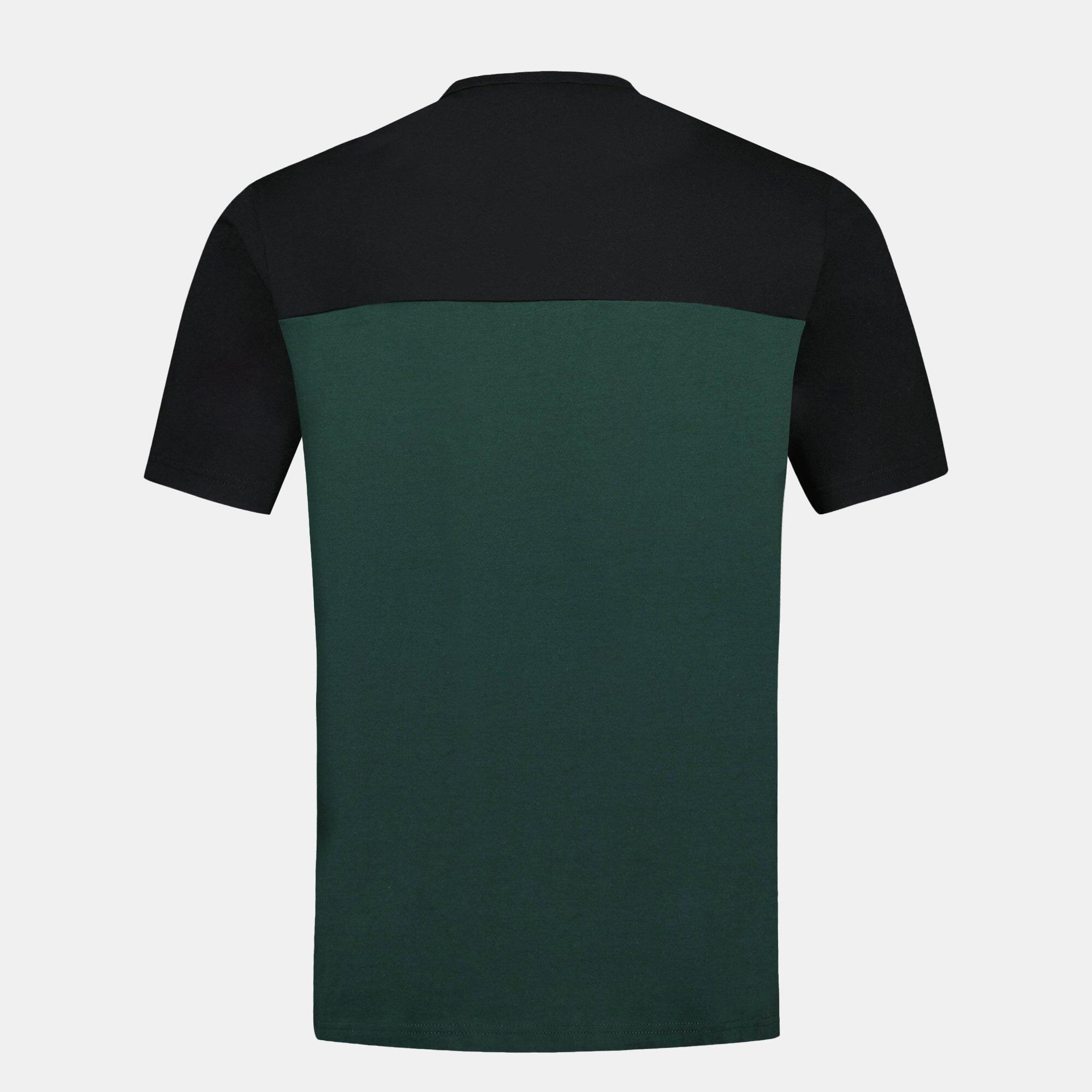T-Shirt Noir Homme Le Coq Sportif Contemporain 3/6