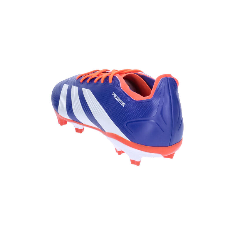 Ghete de fotbal Adidas Predator League FG albastru și alb