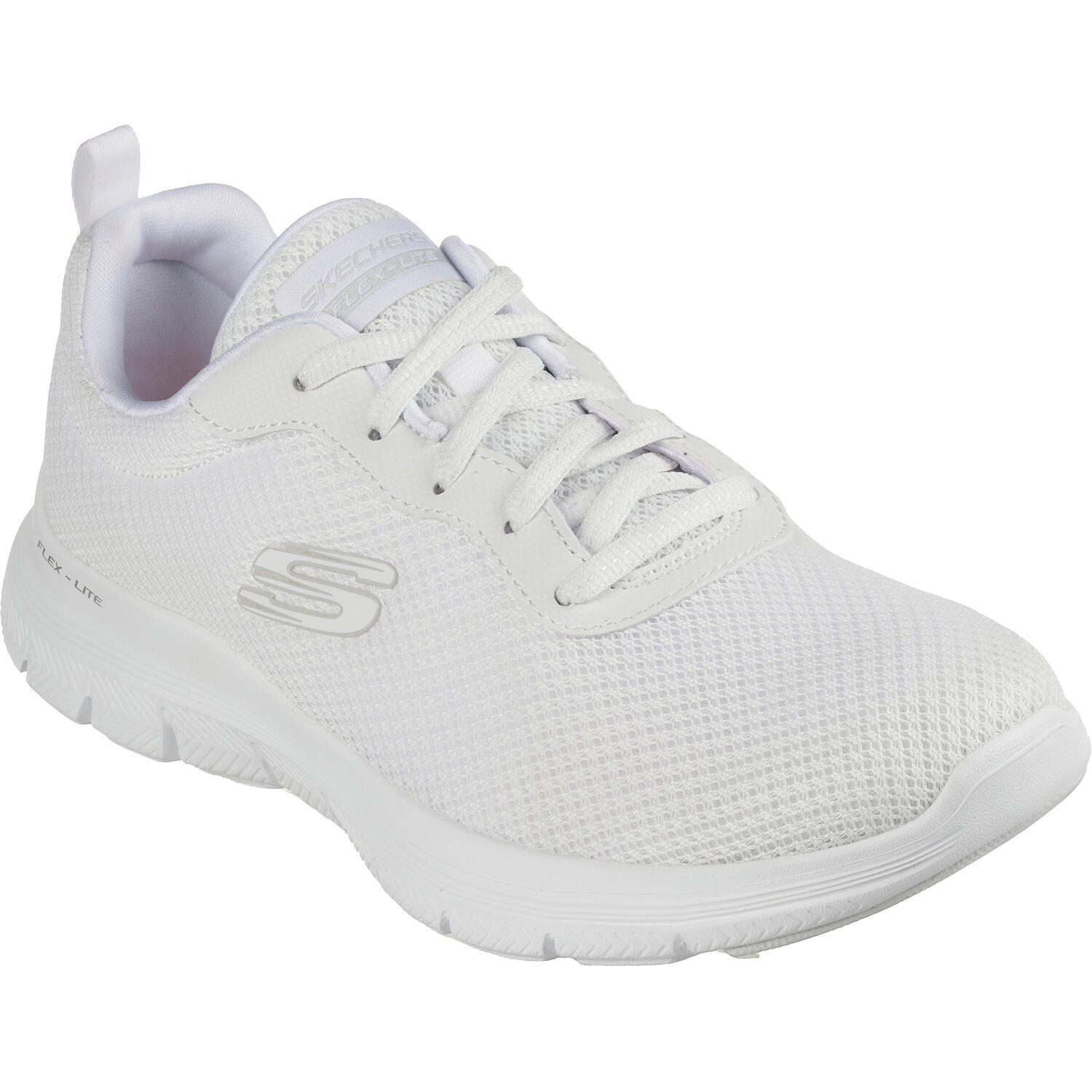 Skechers Flex Appeal 4.0 - BRILLIANT VIEW Damen Sneaker Turnschuhe 149303 weiss 5/7