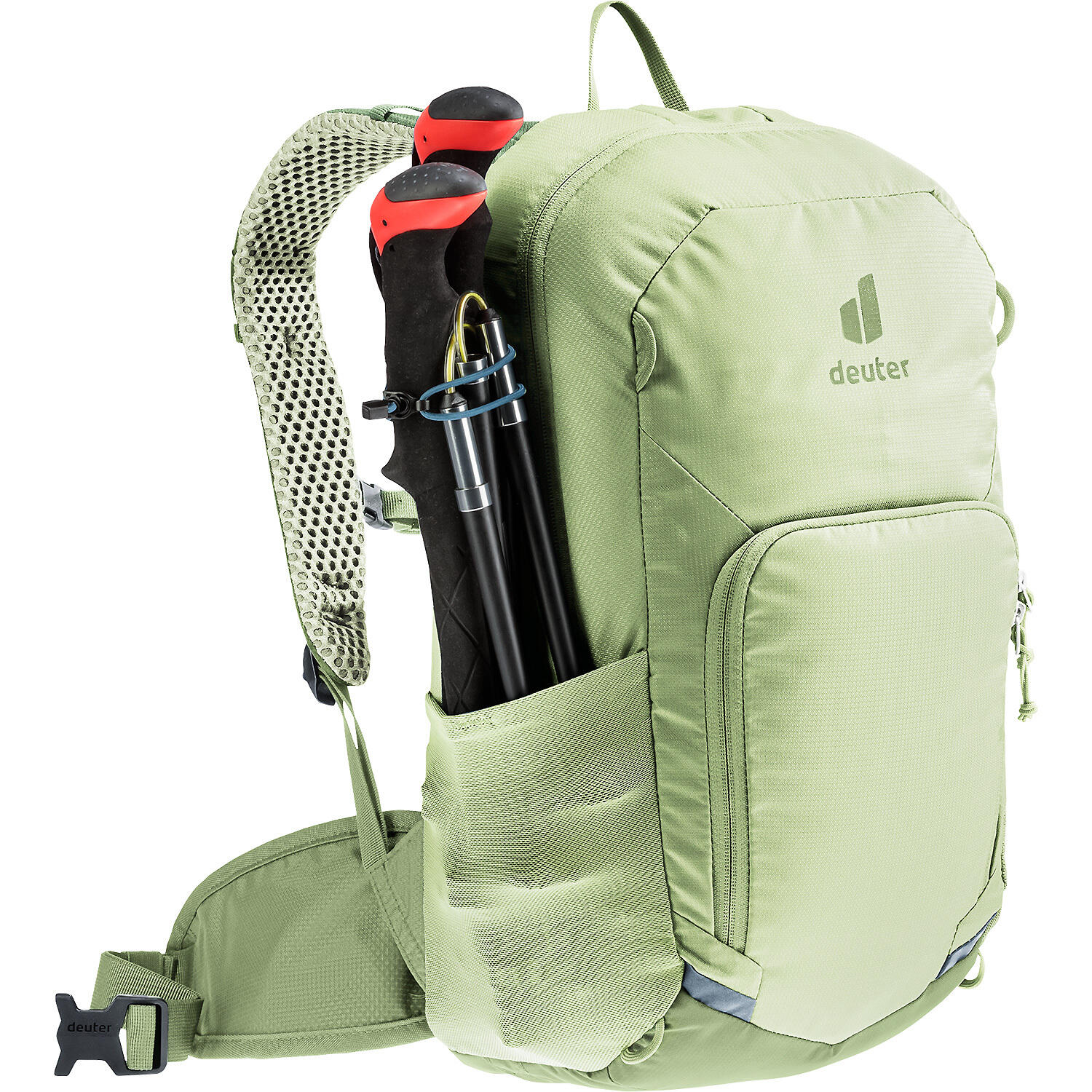 Sac à dos vélo Deuter Bike I 16 16 L Mineral Grove AIRSTRIPES hydratation 3 L 3/7