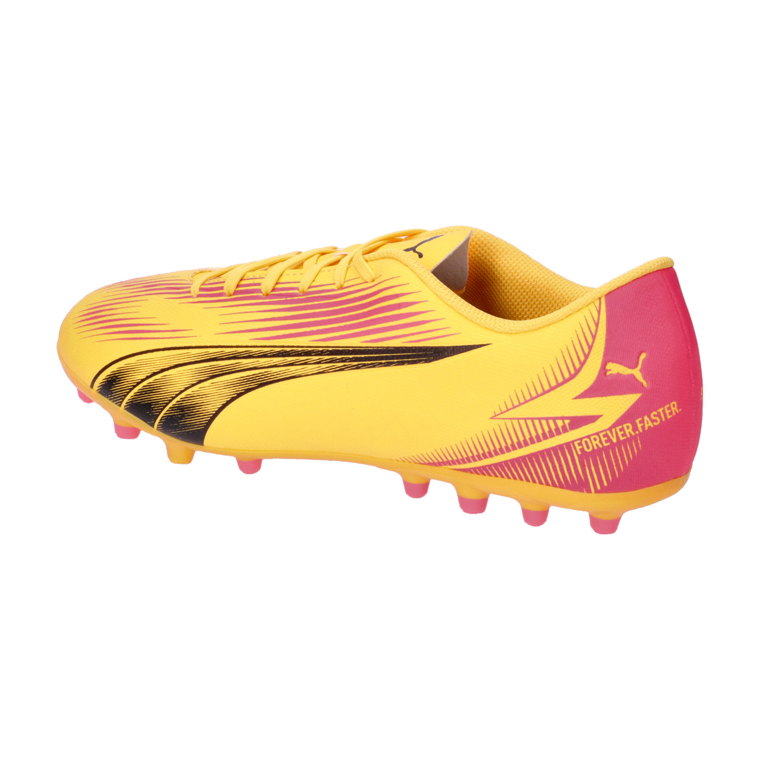 Scarpe da calcio uomo mg - multiterreno puma arancione 3/7