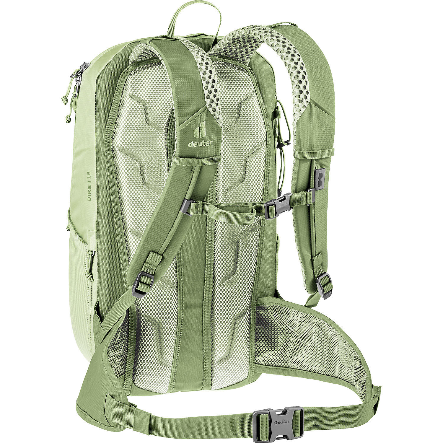 Sac à dos vélo Deuter Bike I 16 16 L Mineral Grove AIRSTRIPES hydratation 3 L 2/7