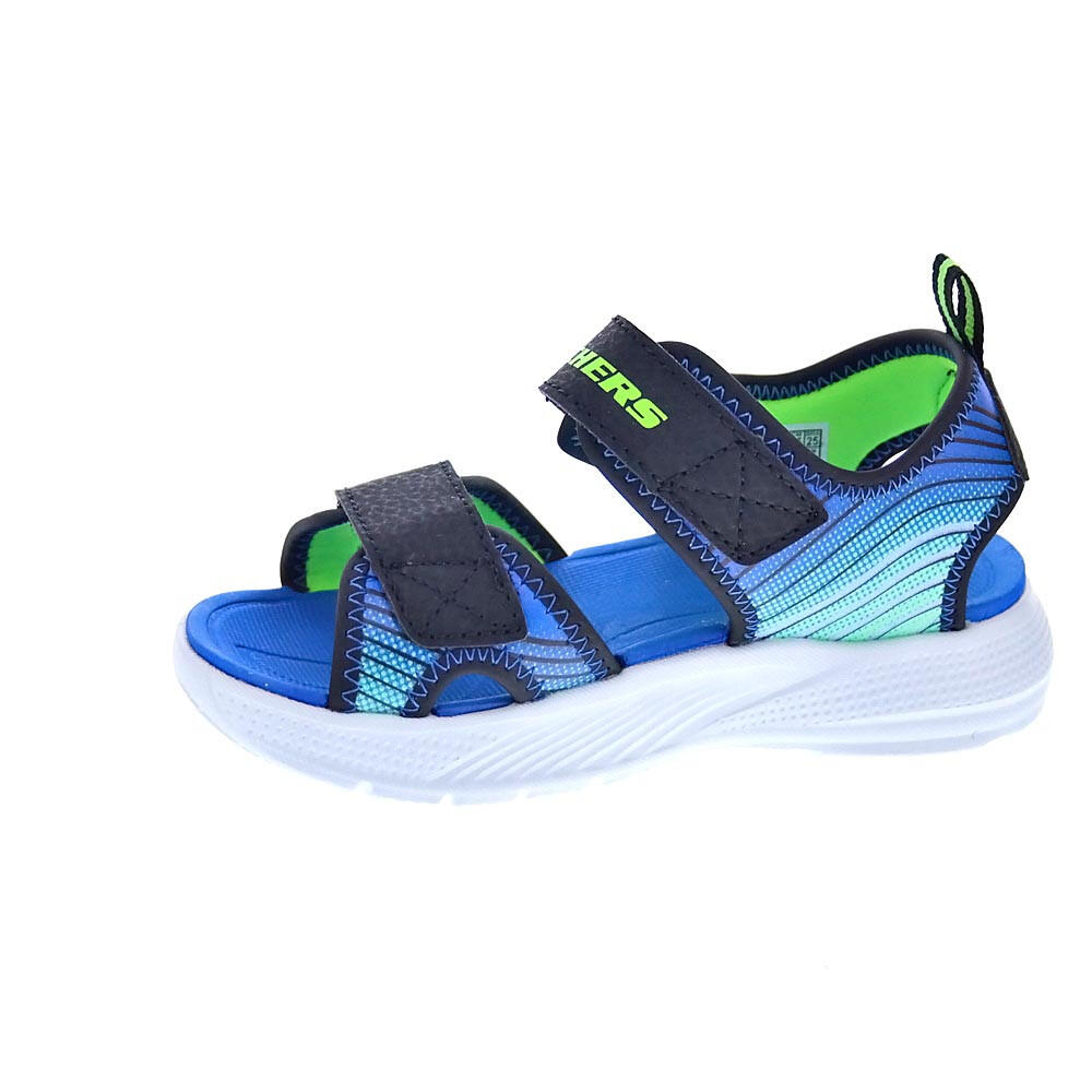 Sandalias SKECHERS  Microspec Splash Azul  Niños 2/4