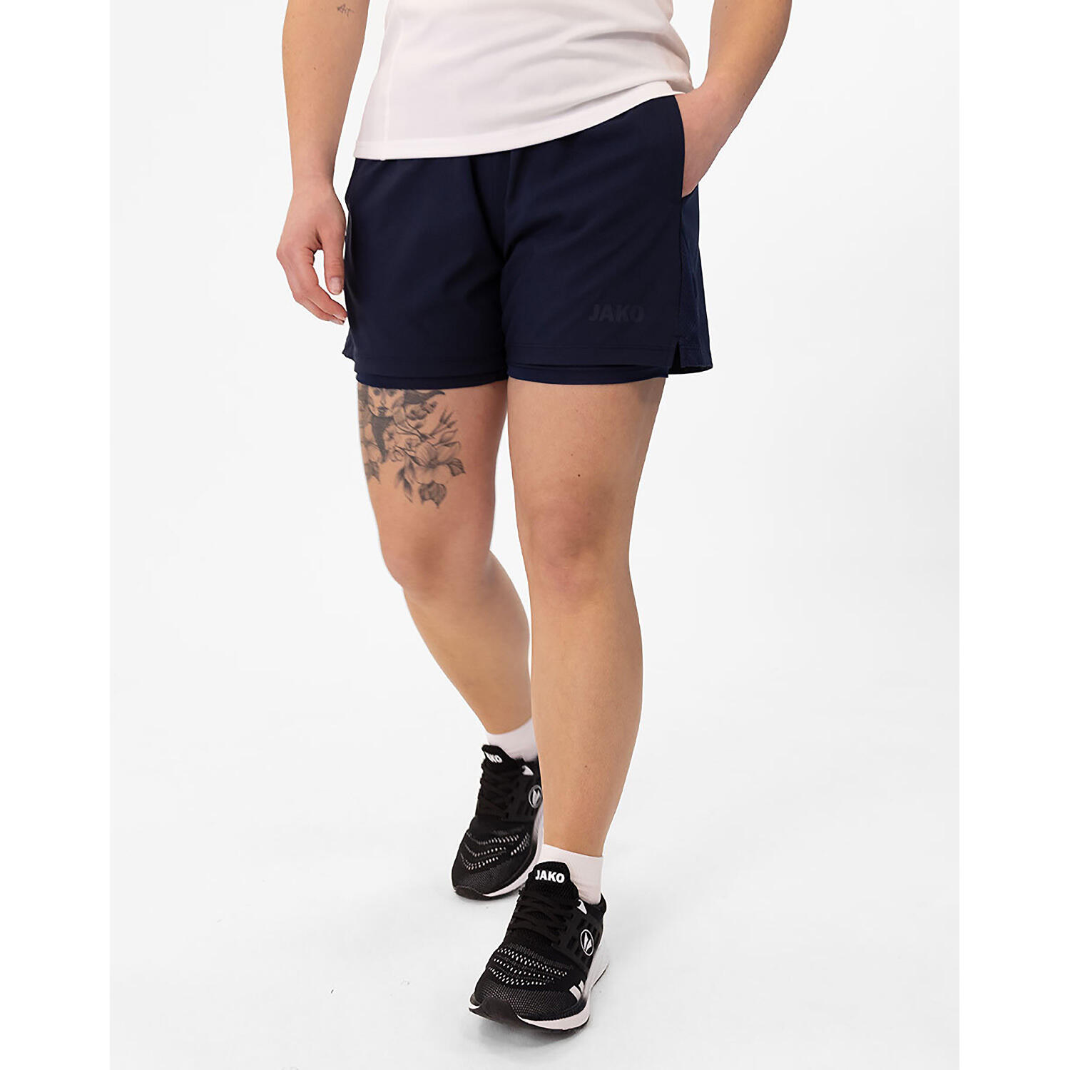 Short 2-en-1 femme Jako Power 4/6