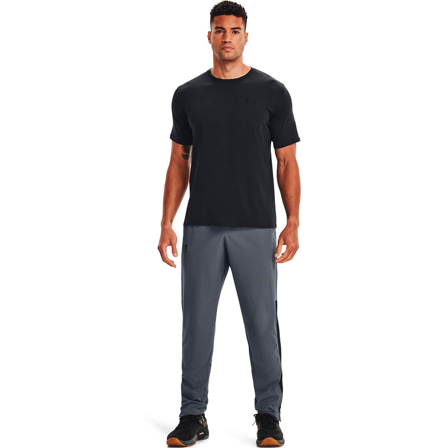 Maglietta Under Armour Sportstyle Left Chest, Nero, Uomini 3/7