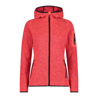 Pile con cappuccio da donna CMP