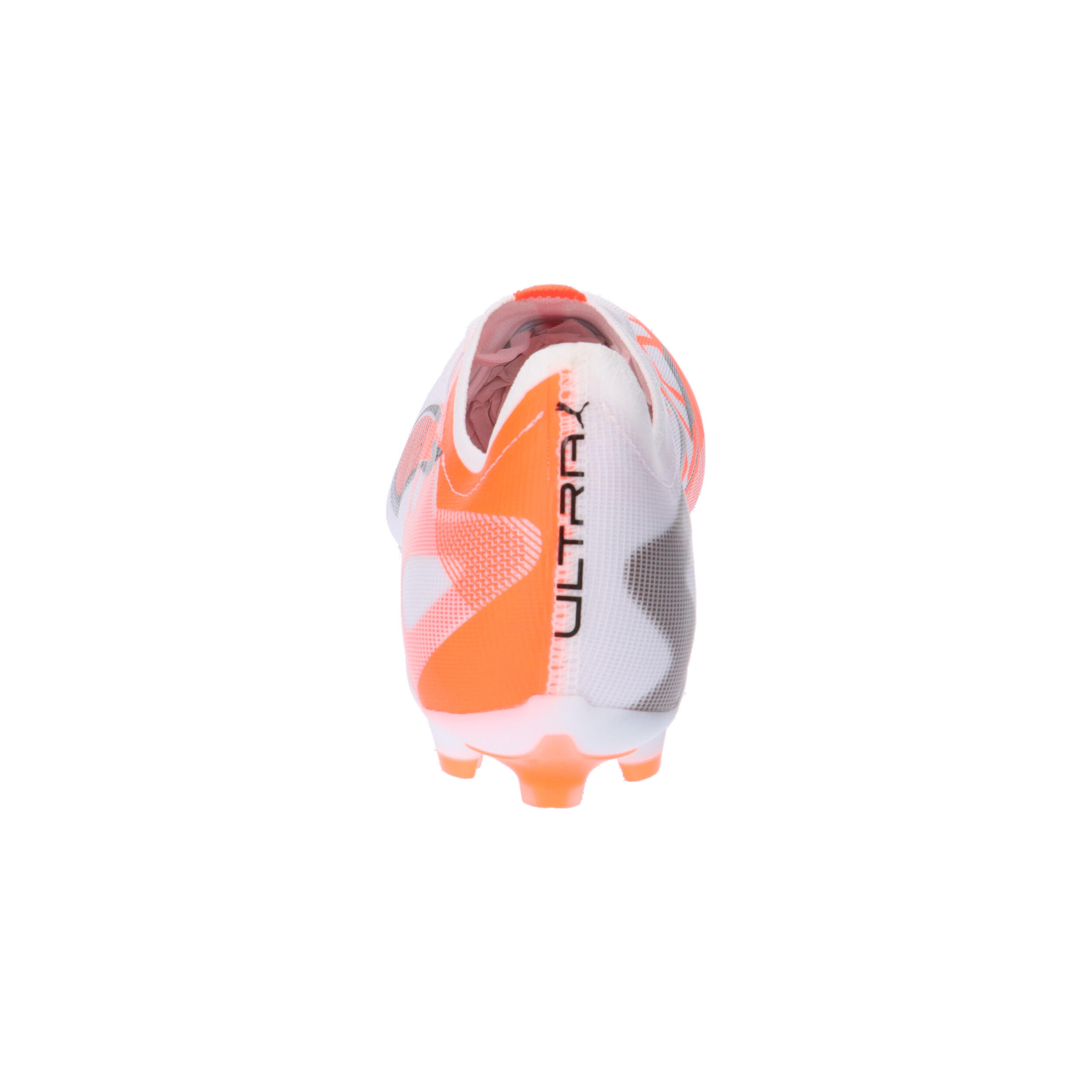 Botas de Fútbol Puma Ultra 5 Match FG/AG Blancas y Naranjas 13/15