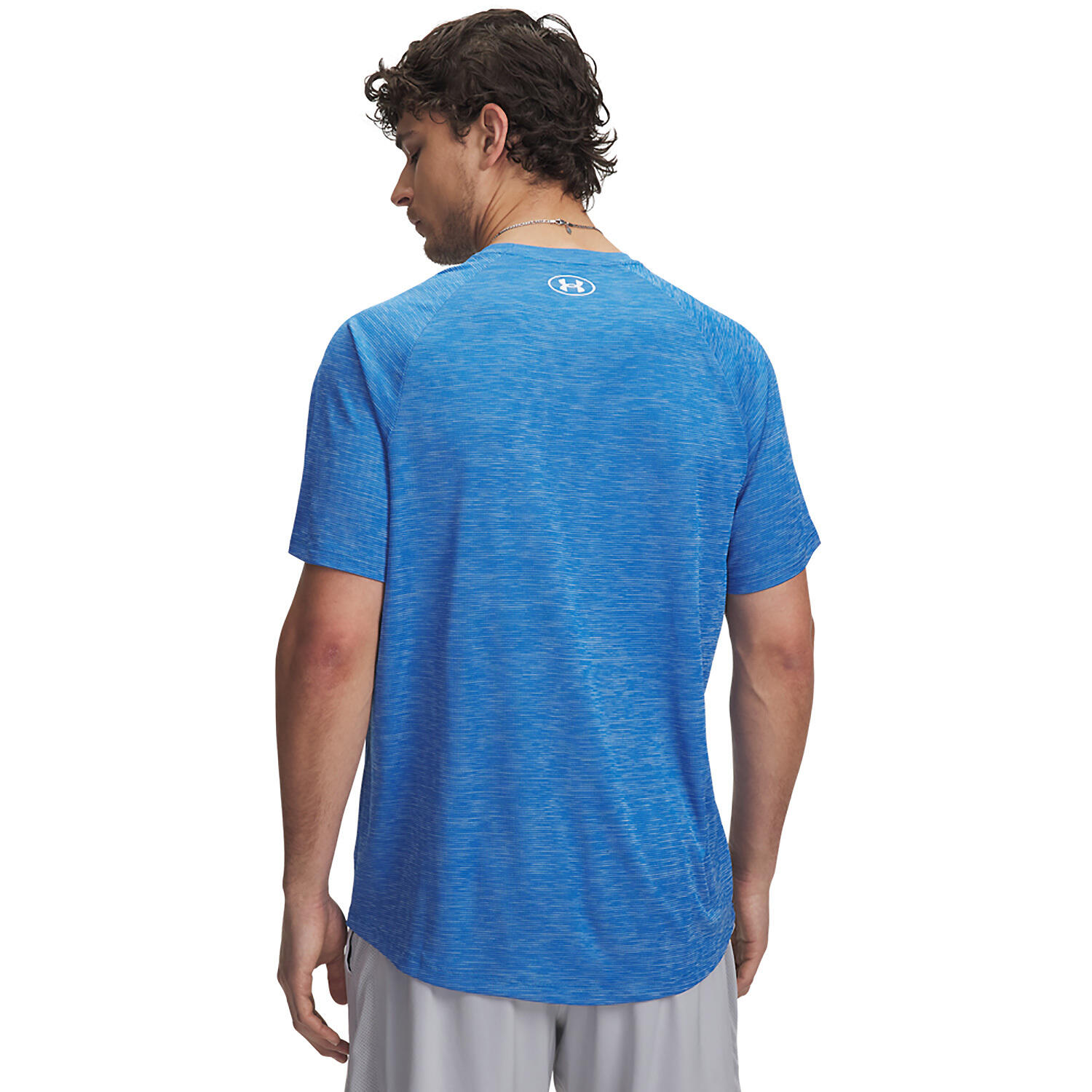 T-shirt technique homme Under Armour rouge 2/3
