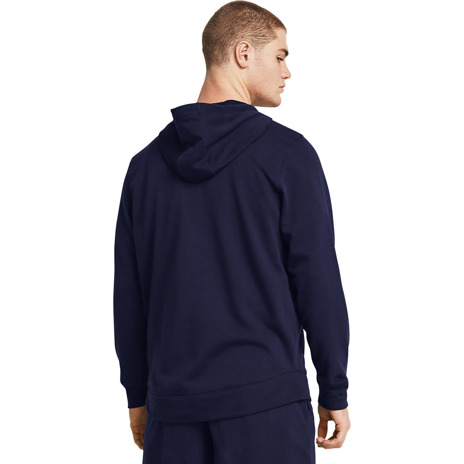 Sweatshirt com capuz e fecho de correr Under Armour Rival Terry 3/4