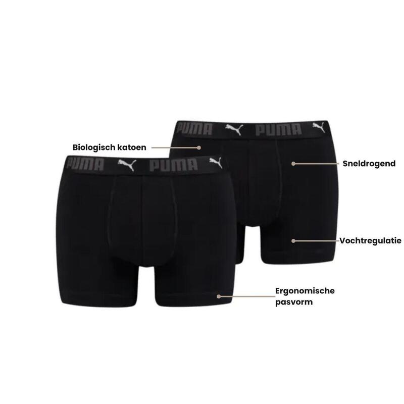 PUMA Sport mikrofonalas boxer 2 db fekete