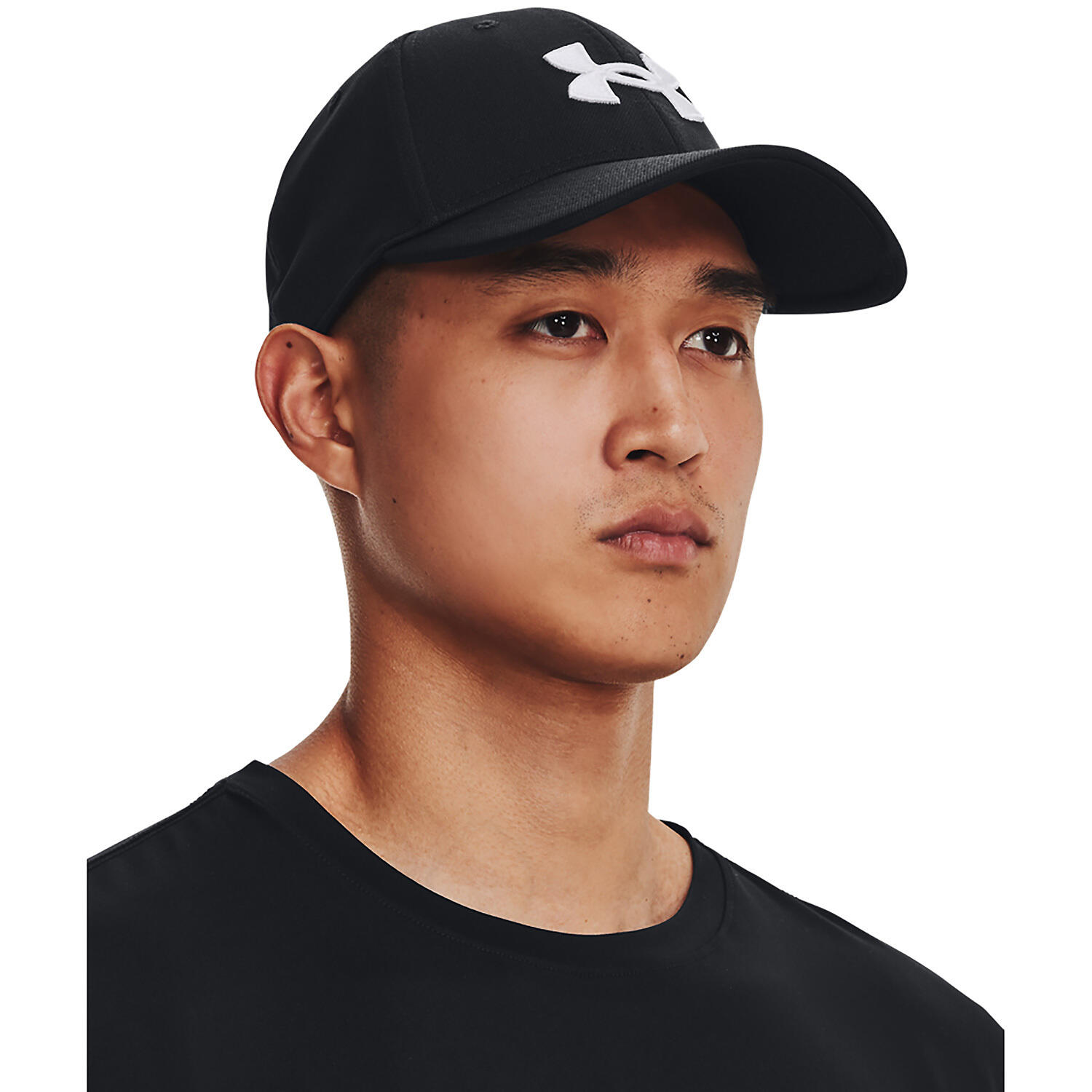 Casquette Under Armour UA Blitzing, Noir, Hommes 3/4