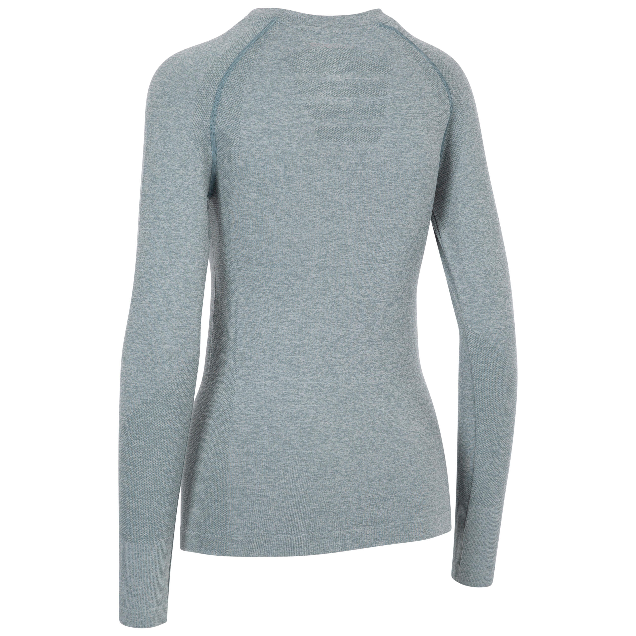 Camiseta de mujer Trespass Pelina manga larga 1/2 cremallera S. 2/5