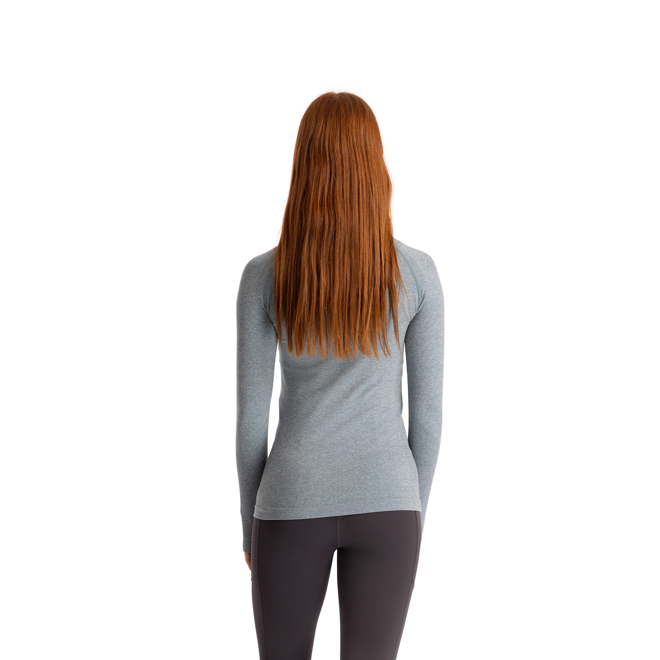 Camiseta de mujer Trespass Pelina manga larga 1/2 cremallera S. 4/5