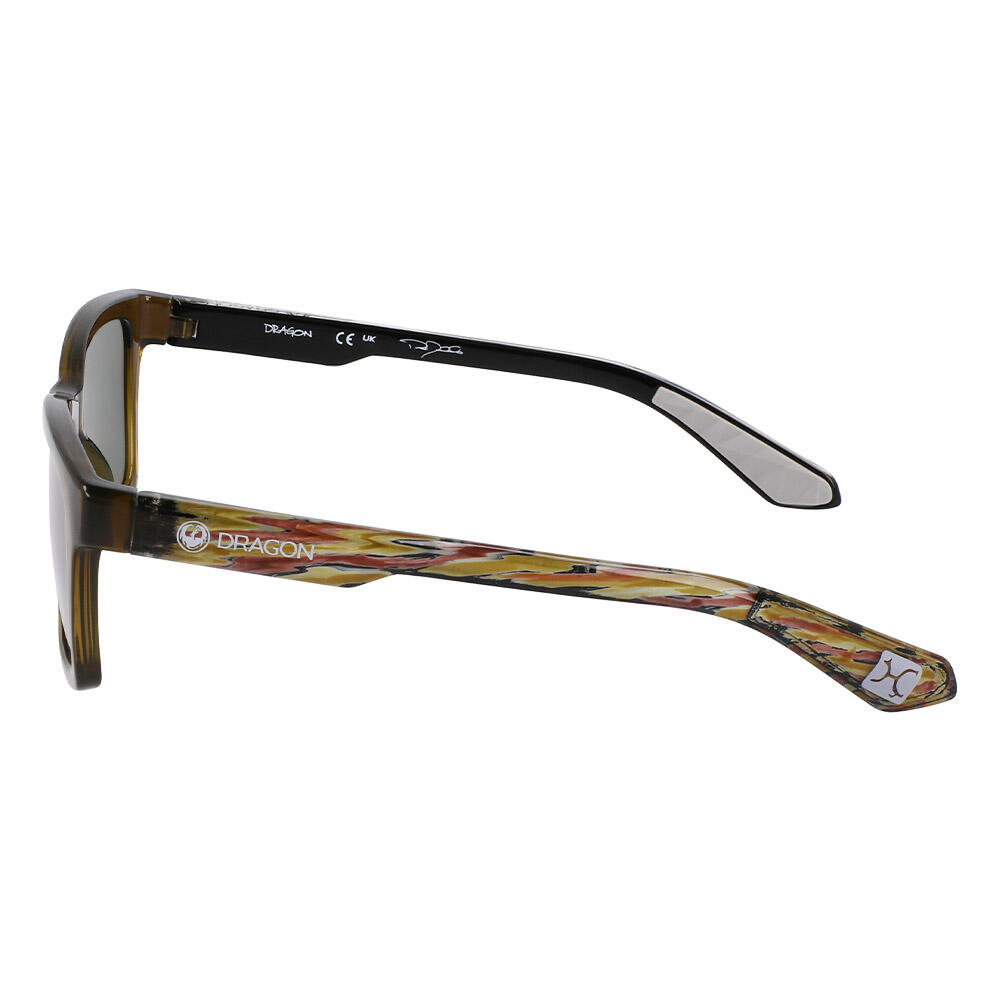 THORN Lunettes de soleil unisexes - Olive/Rob Machado/Lumalens G15 Green 3/4