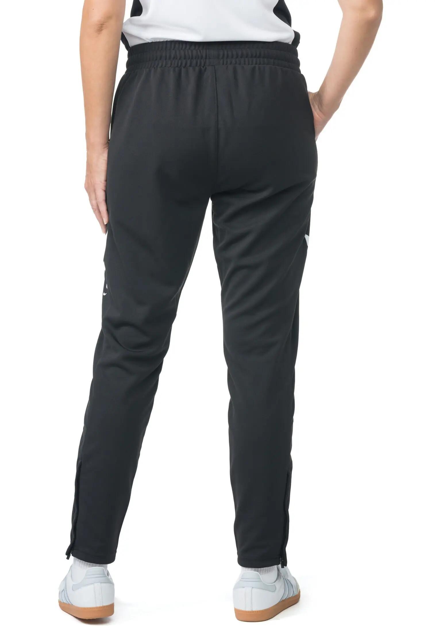 Erima Celebrate 125 Training Pants - Black, Knitted Functional Fabric 2/10