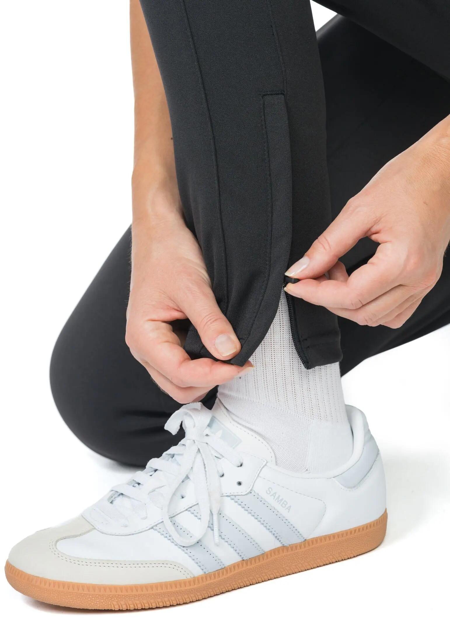 Erima Celebrate 125 Training Pants - Black, Knitted Functional Fabric 4/10