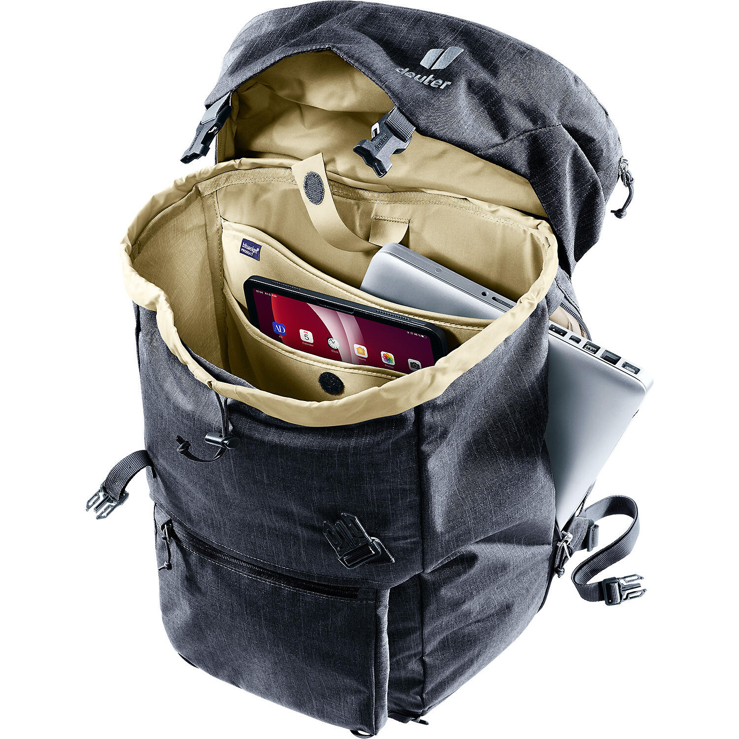 Plecak na laptopa Deuter Walker 24 - black/black 4/7