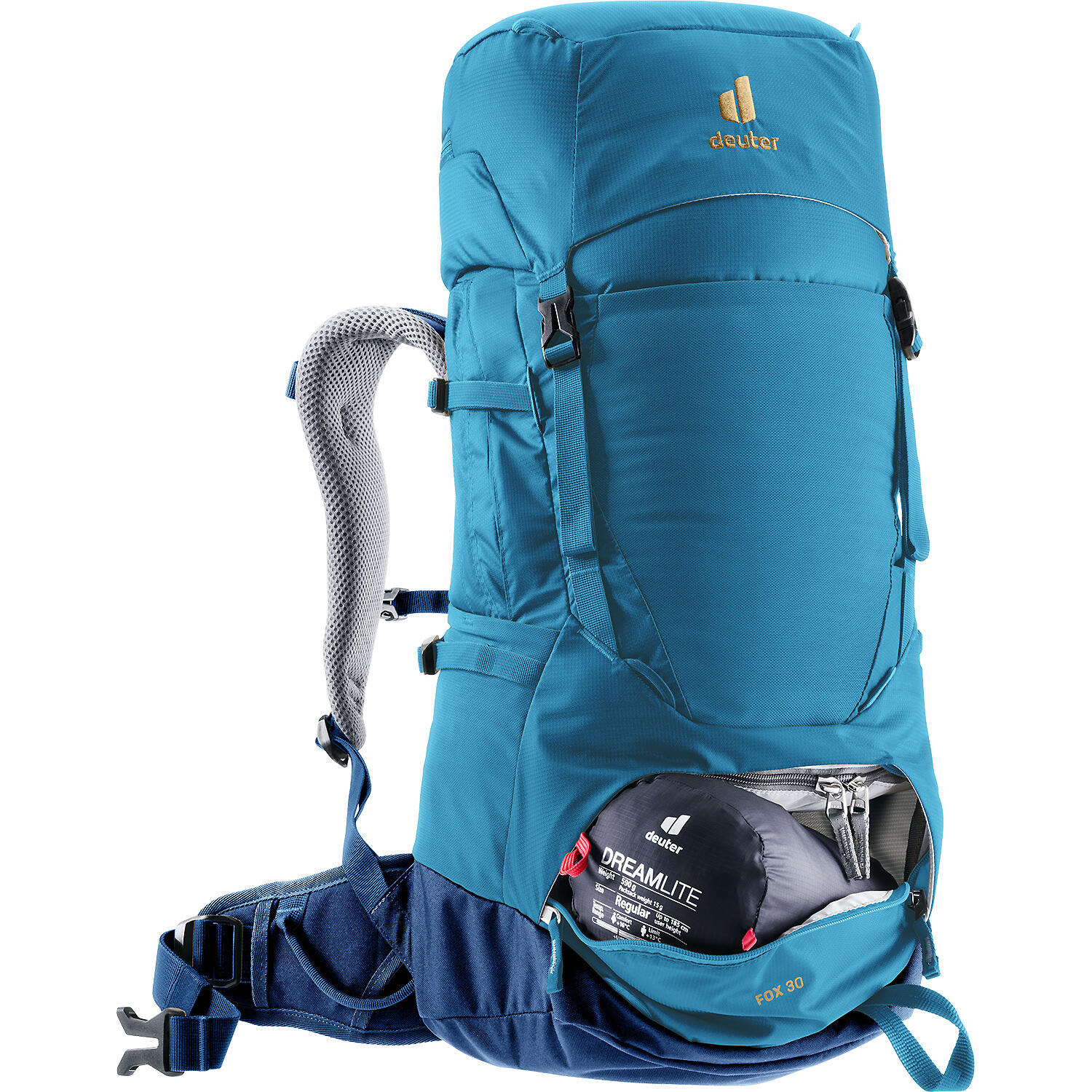Sac à dos enfant Deuter Fox 30/34L dos VariQuick 28–42 cm, hydratation 3L 3/6
