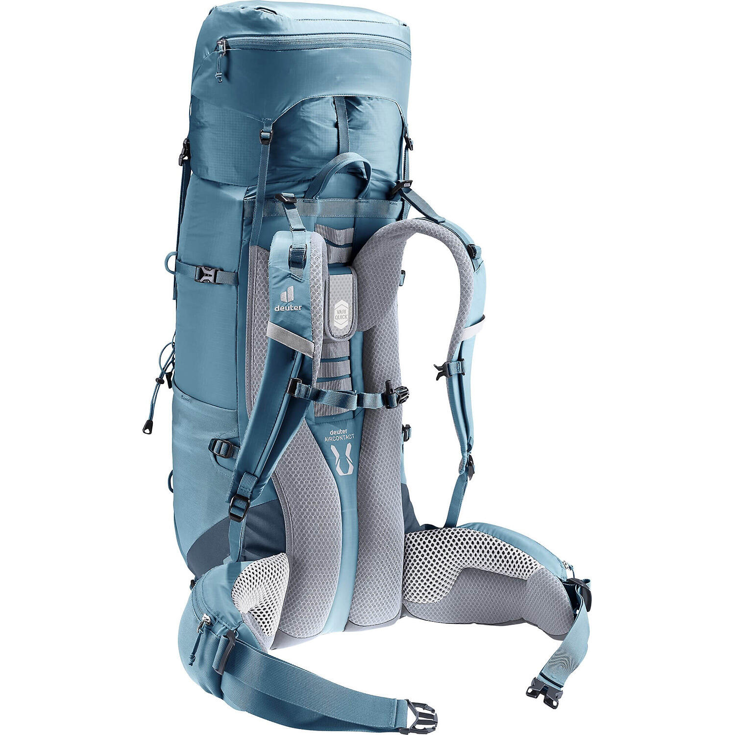 Sac à dos Deuter AirContact Lite 40+10 L Atlantic Ink VariQuick 42–62 cm ventilé 2/7