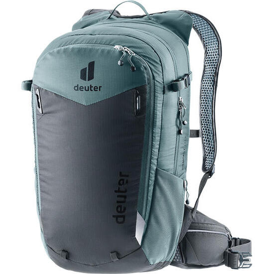 Sac à dos VTT Deuter Compact 14+3 L Airstripes graphite-shale 860 g