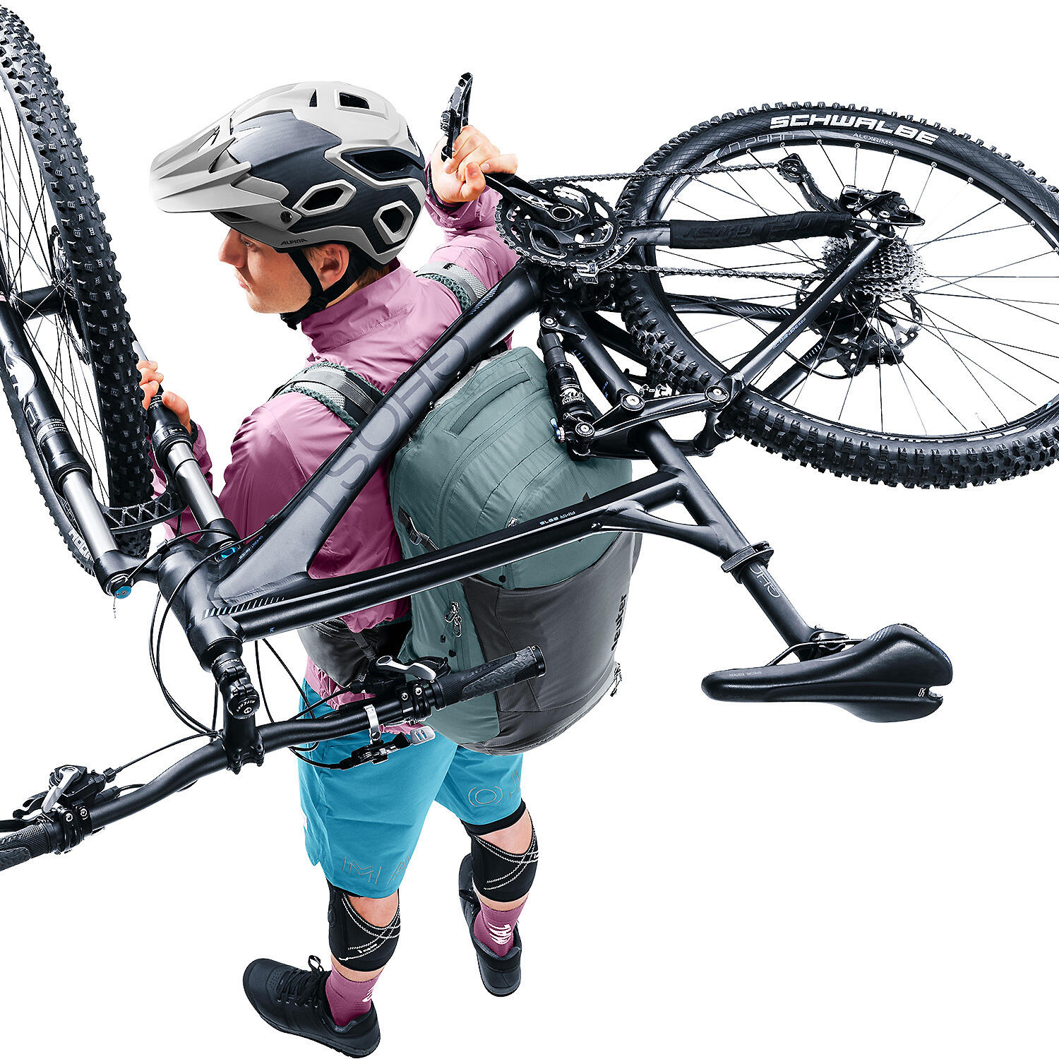Plecak rowerowy Deuter Trans Alpine Pro 28 5/7