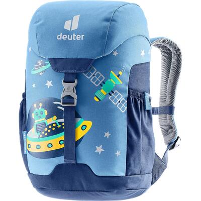 Rugzak - school - kind - schmusebär - praktisch, reflecterend - wave-nightblue