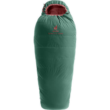 Śpiwór dziecięcy Deuter Starlight Down (130–170 cm) - seagreen/redwood
