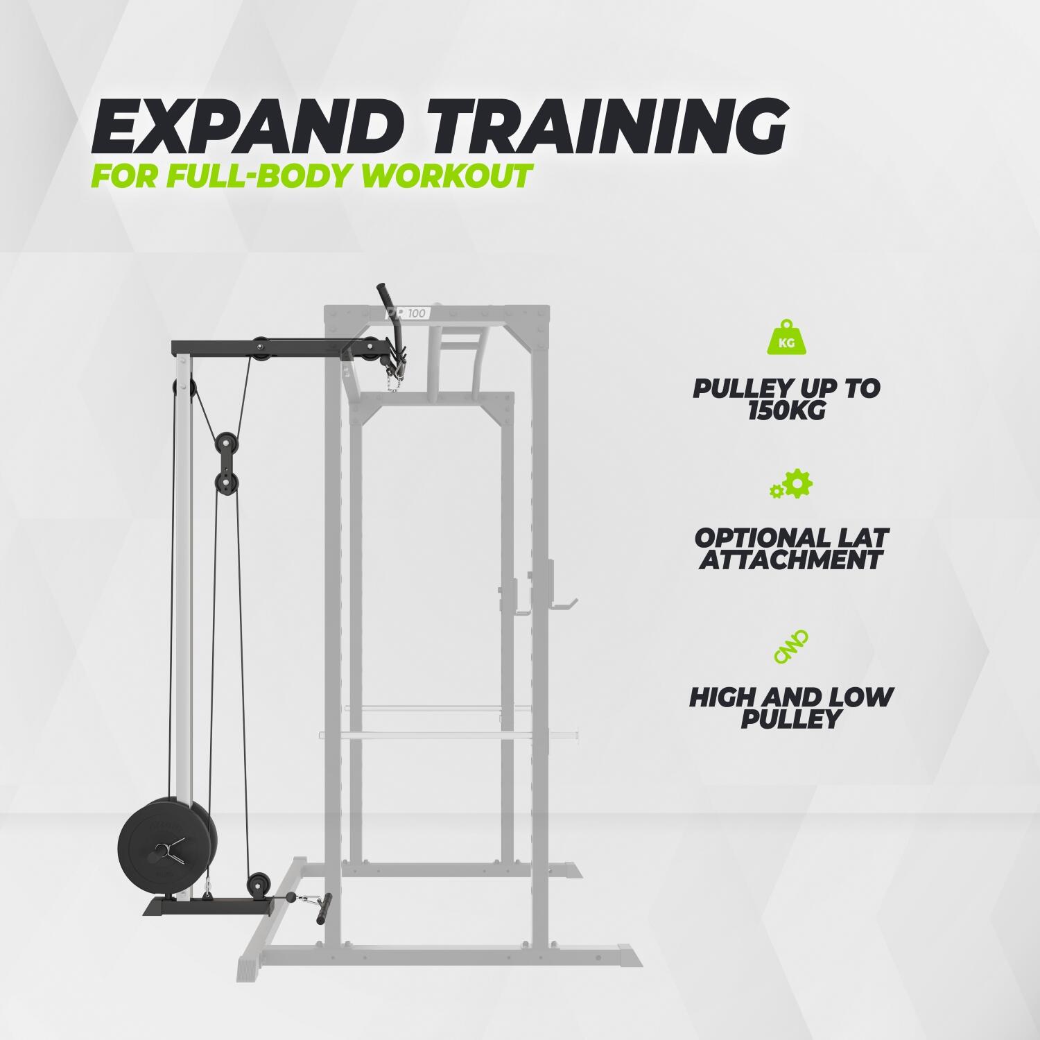 PR100 Power Rack - Squat Rack - Krachtstation 5/7