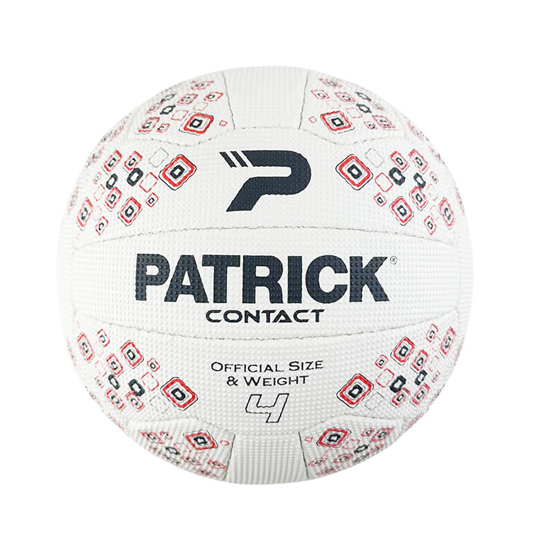 Patrick Netball Contact Red / Black / Silver - Size 5