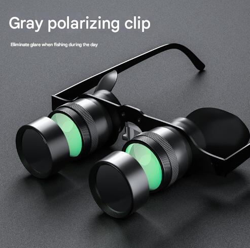10x HD Telescope + Grey Polarised Lens Binocular Glasses