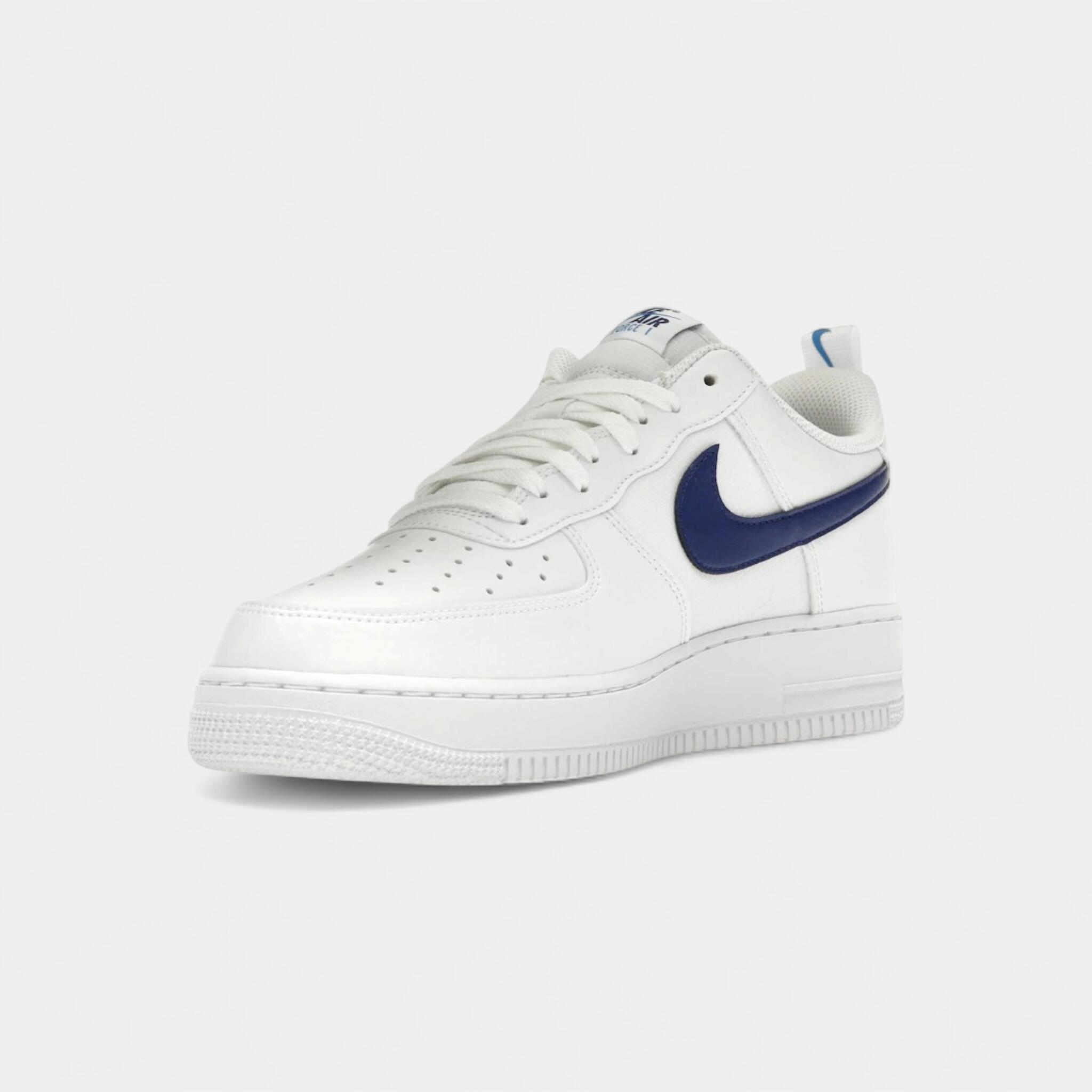 Nike Air Force 1 Low White Light Photo Blue Deep Royal Blue 3/4