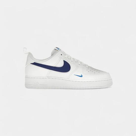 Nike Air Force 1 Low White Light Photo Blue Deep Royal Blue