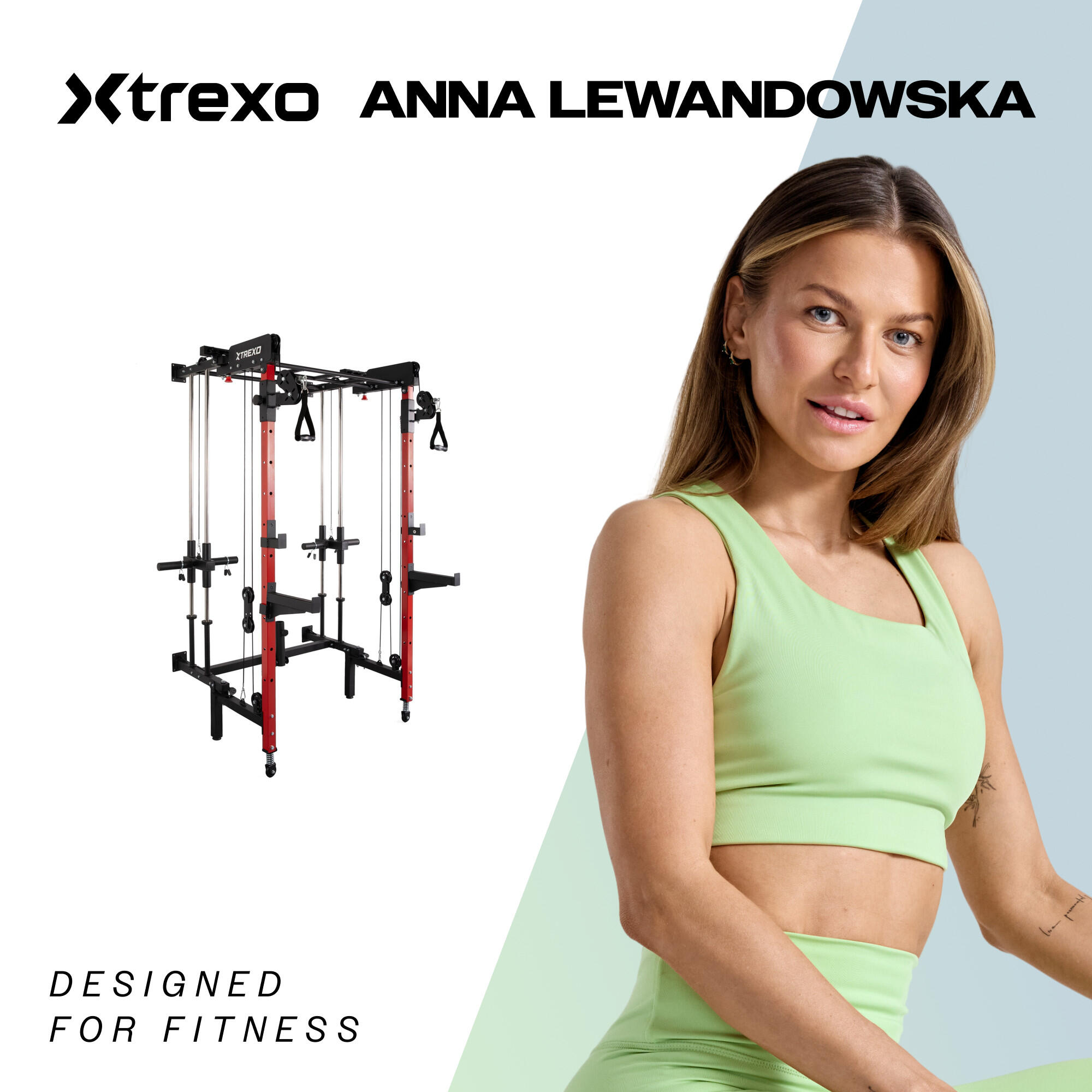Wyciąg do ćwiczeń XTREXO FusionRack czarny 2/3