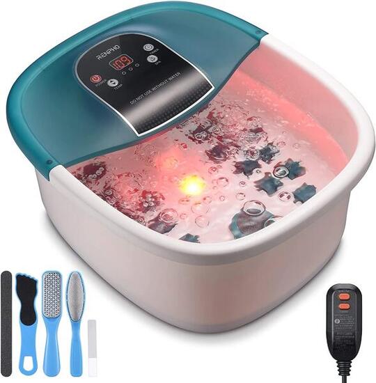 RENPHO - Hydromasseur de pieds Foot Spa Bath Massager - Vert