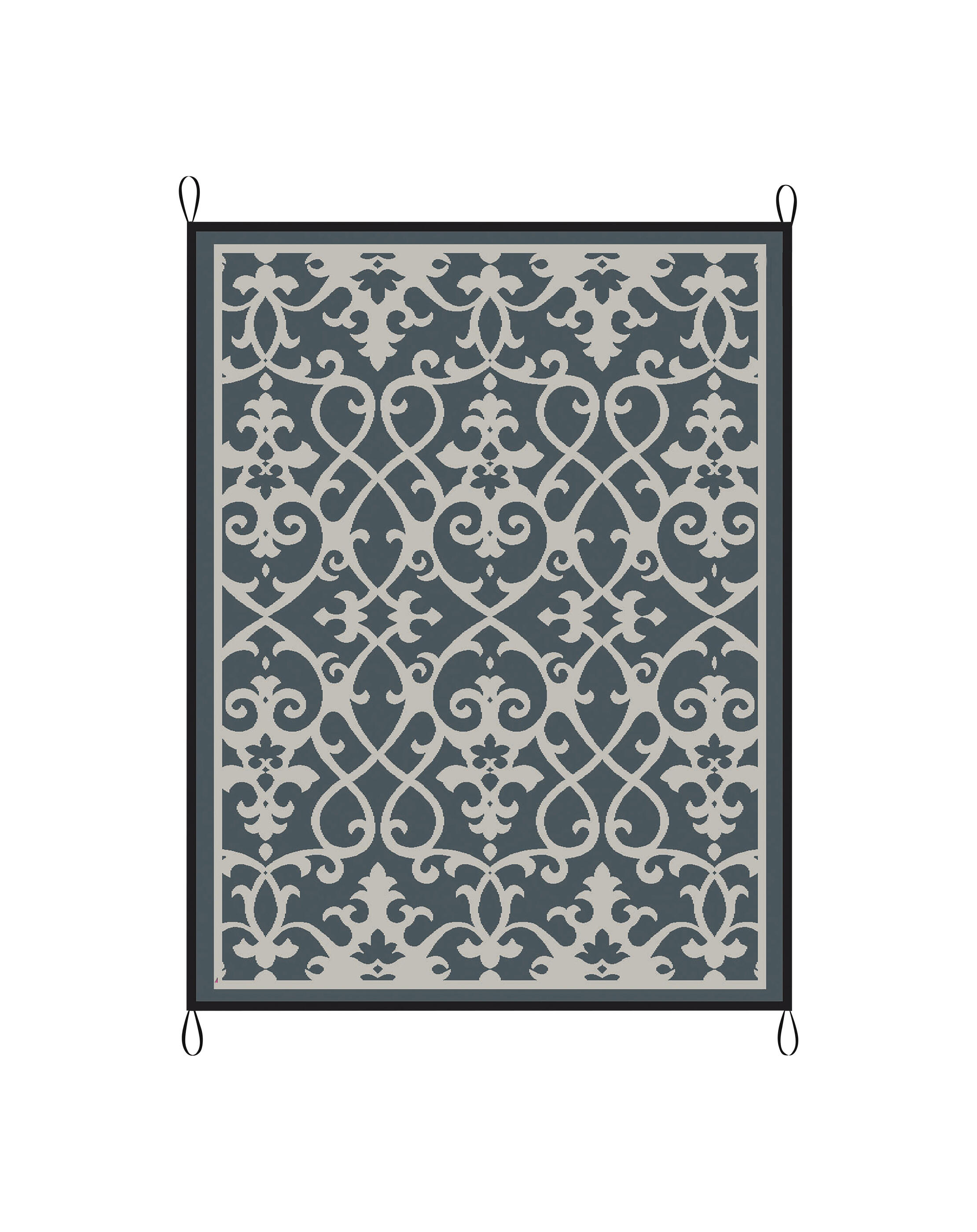 Tapis Détente - Oriental - Polypropylène - Champagne - M 2/7